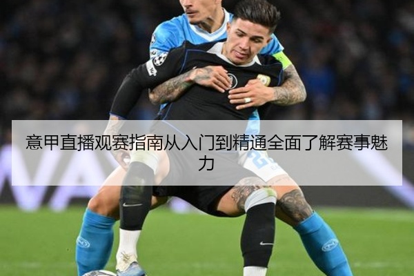 意甲直播观赛指南从入门到精通全面了解赛事魅力